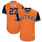 Astros 27 Jose Altuve Tuve Orange 2018 Players Weekend Stitched Jersey Dzhi,baseball caps,new era cap wholesale,wholesale hats